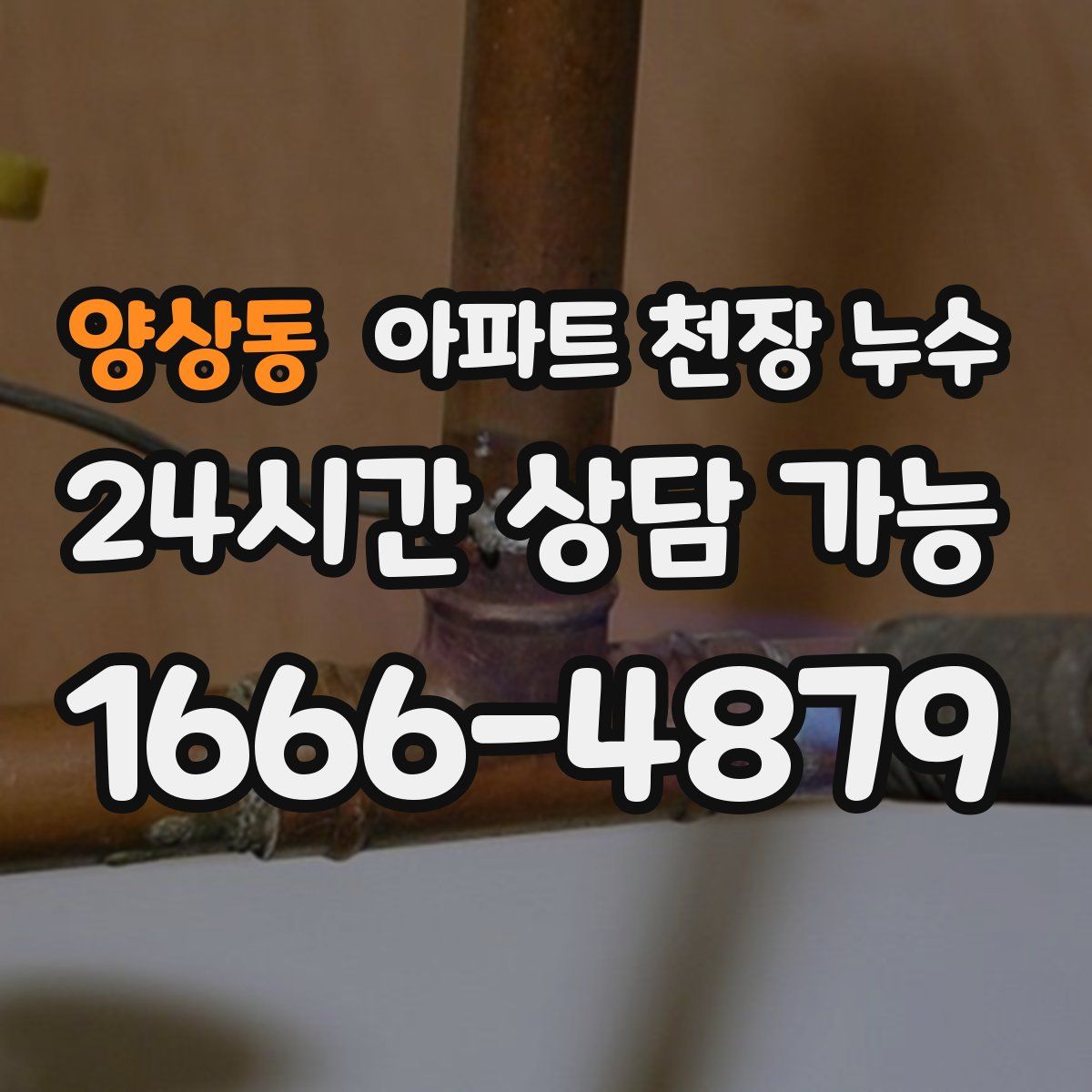 양상동 아파트 천장 누수