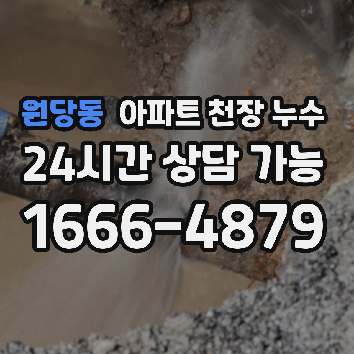 원당동 아파트 천장 누수
