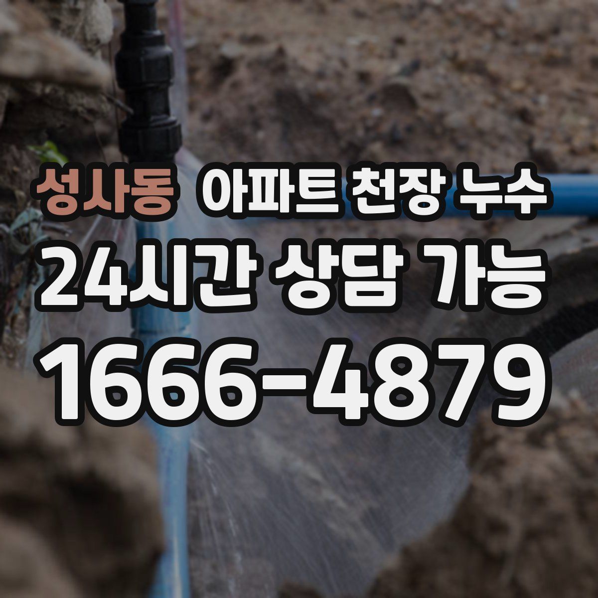 성사동 아파트 천장 누수