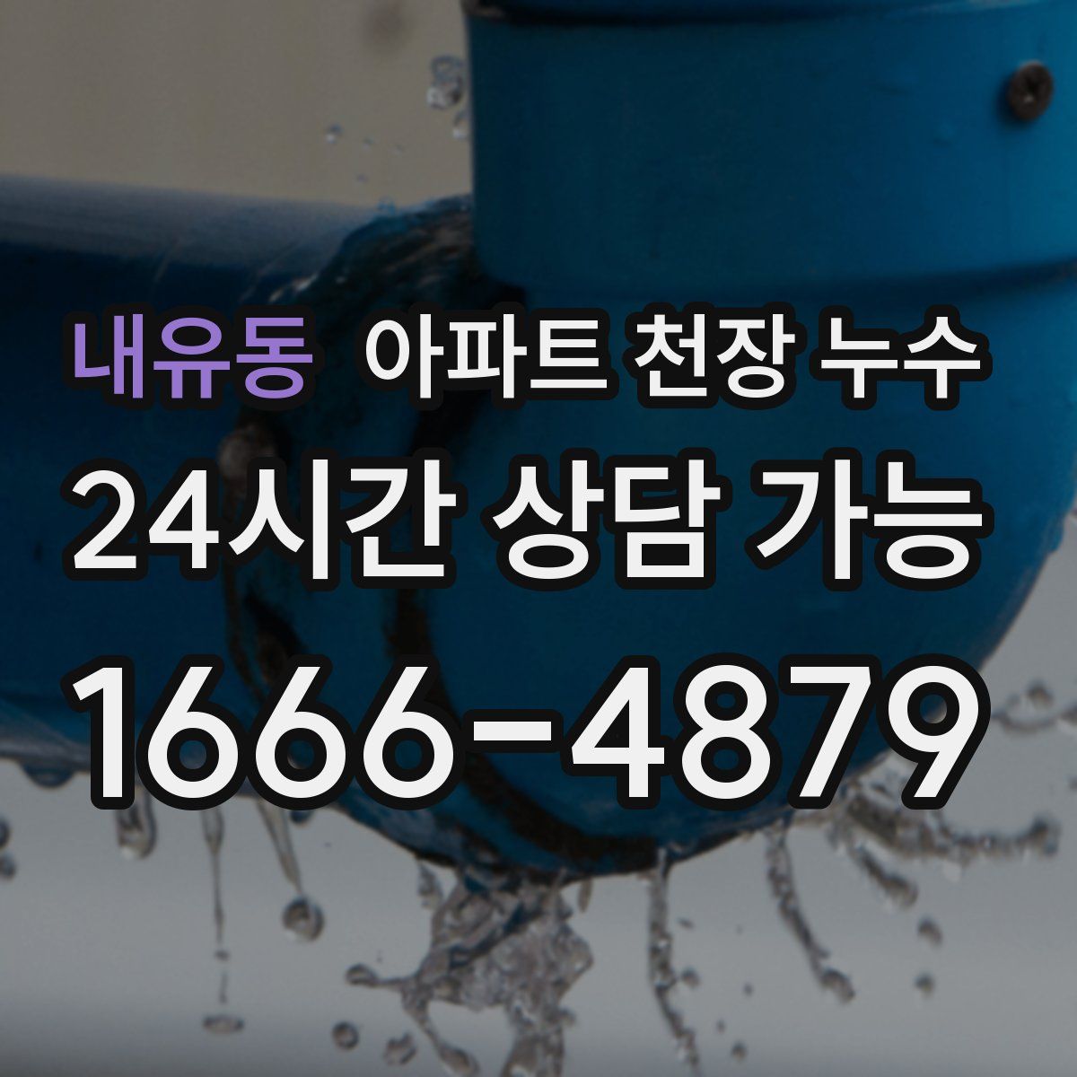 내유동 아파트 천장 누수