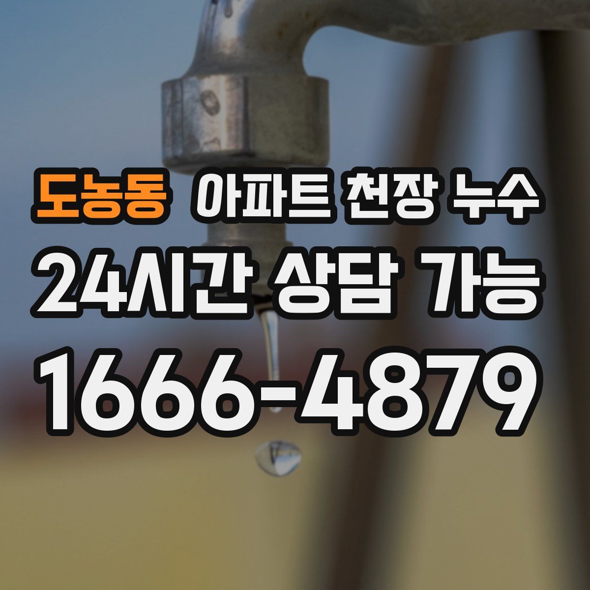 도농동 아파트 천장 누수