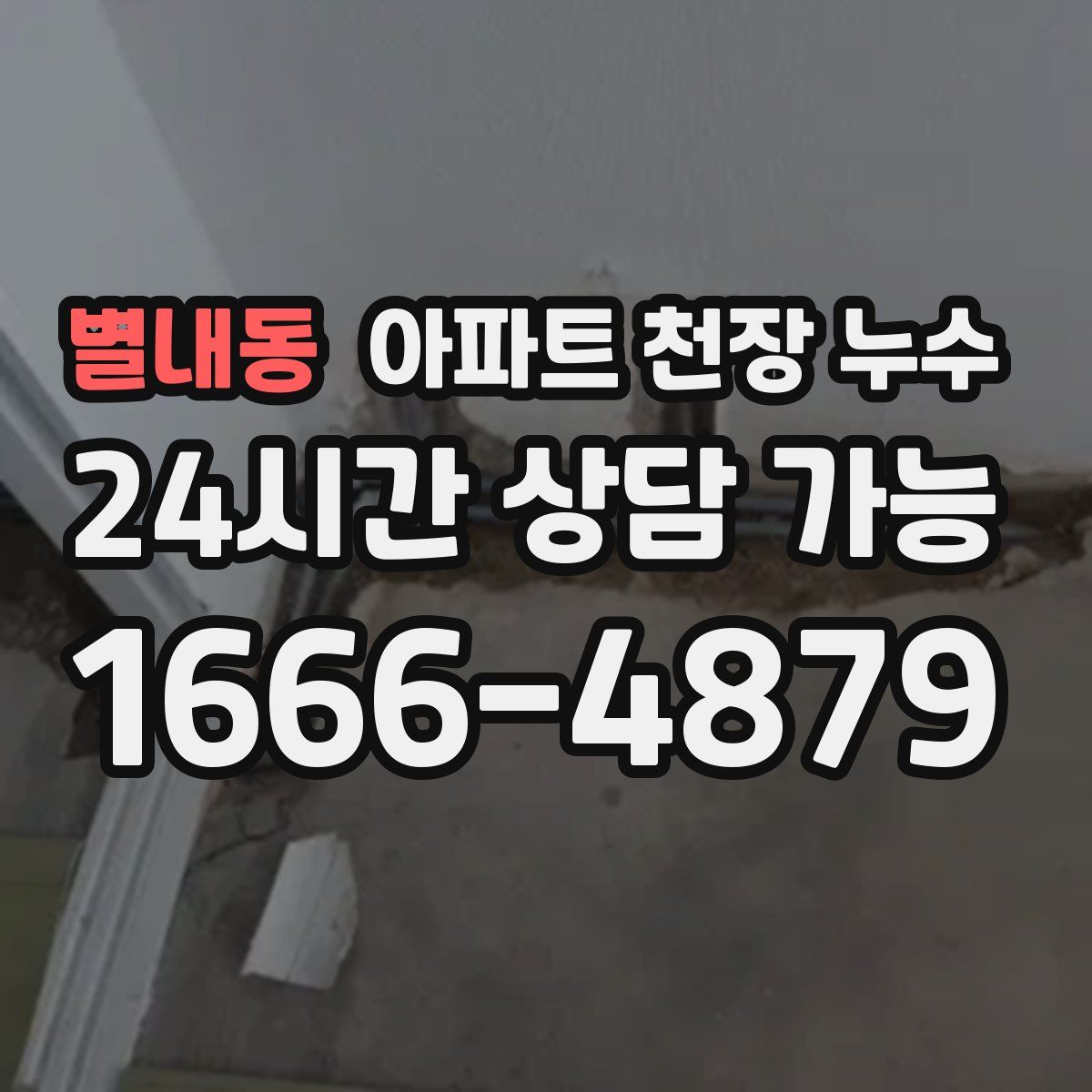 별내동 아파트 천장 누수