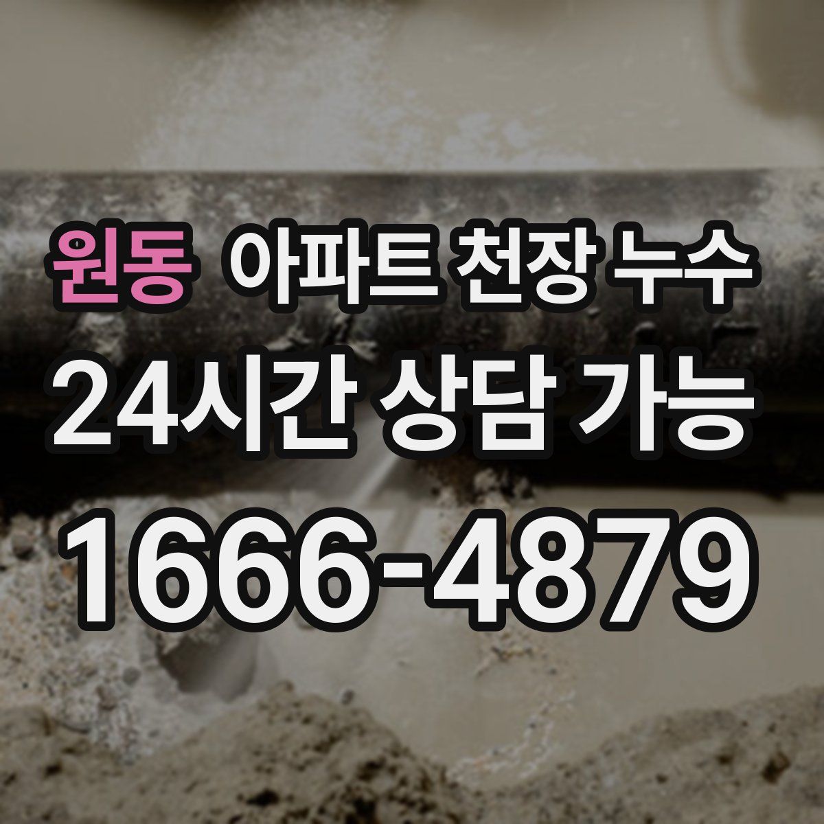 원동 아파트 천장 누수