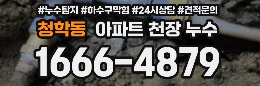 청학동 아파트 천장 누수