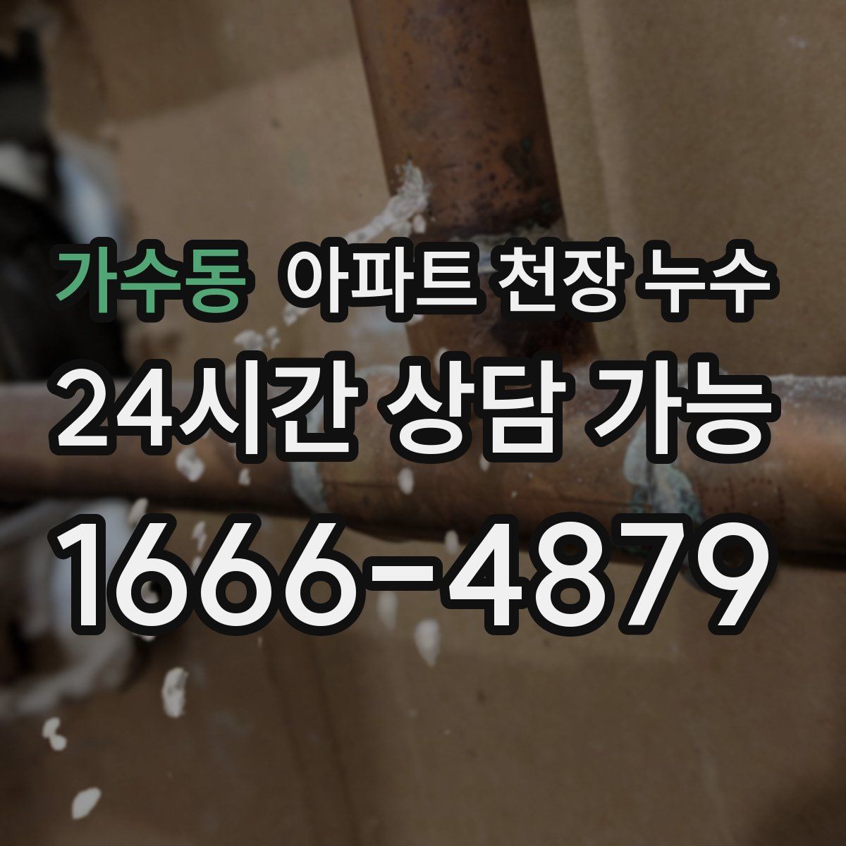 가수동 아파트 천장 누수