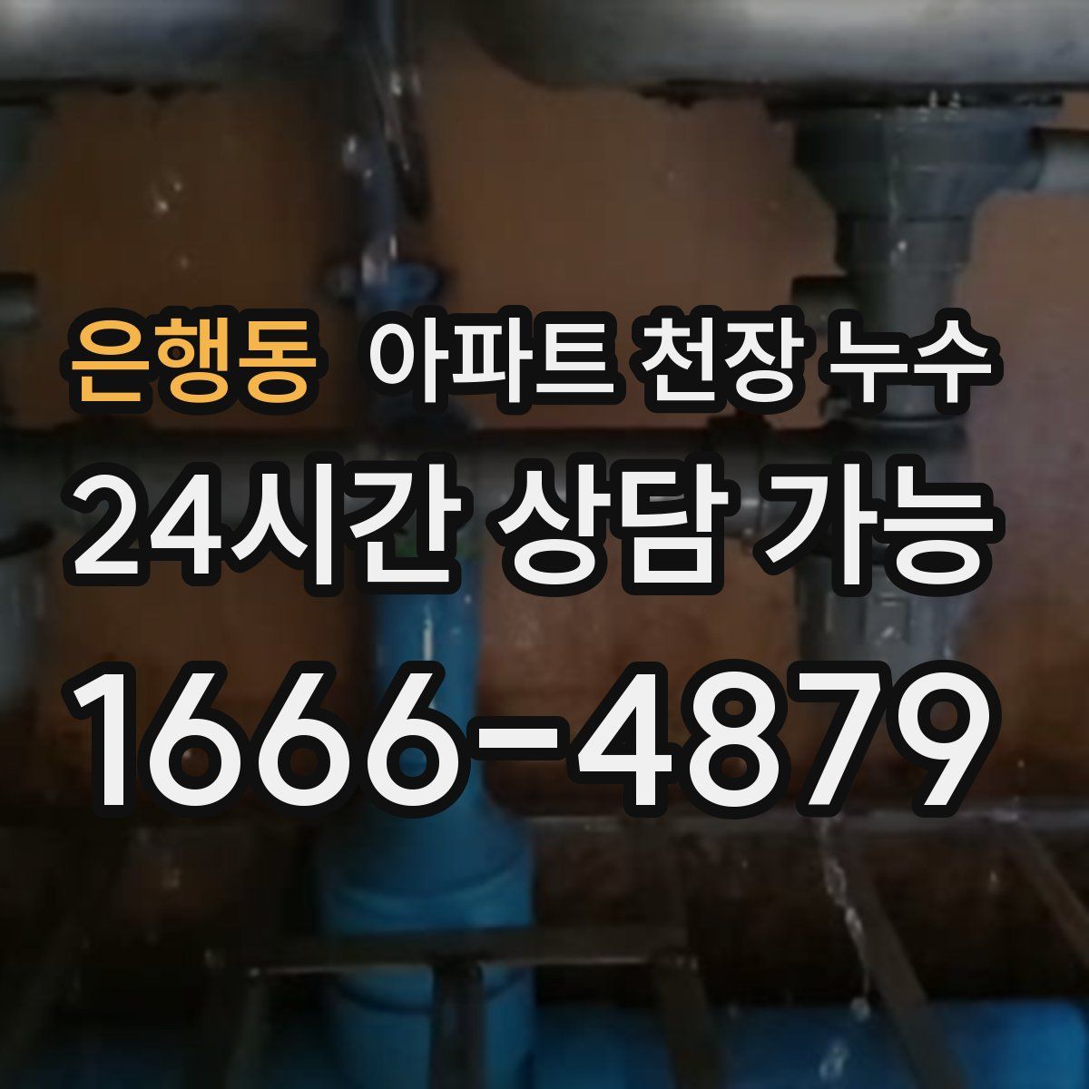 은행동 아파트 천장 누수