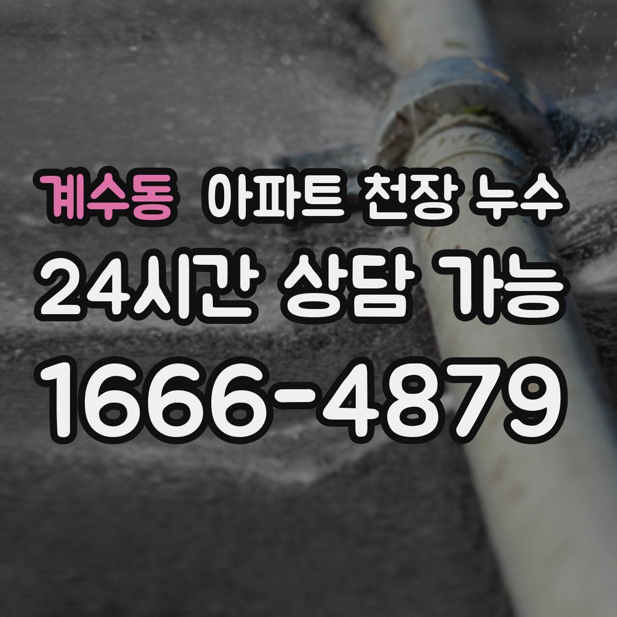 계수동 아파트 천장 누수
