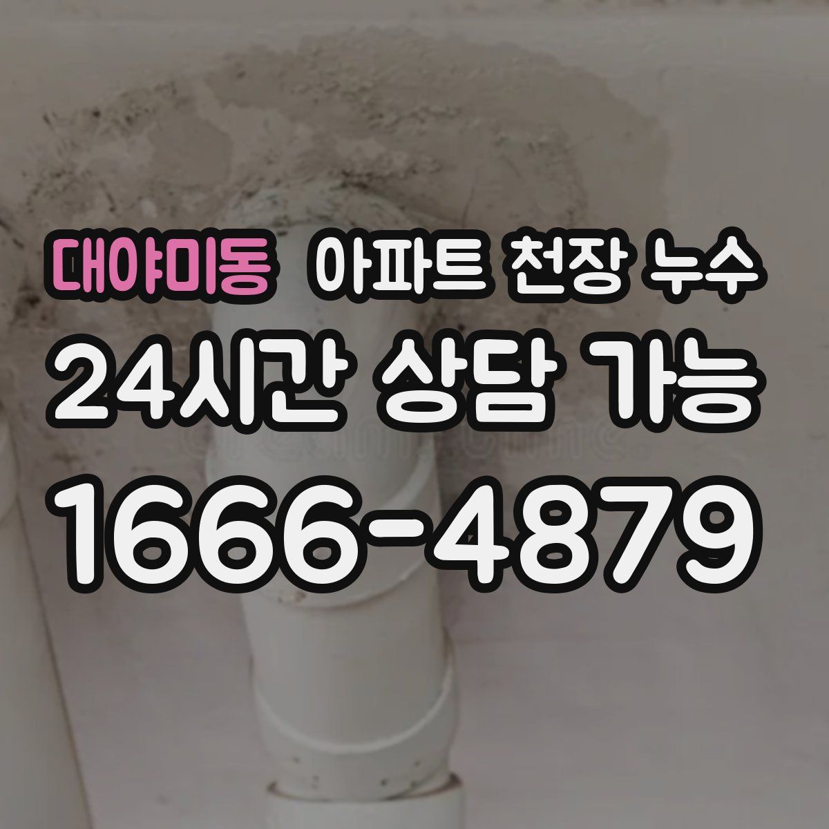 대야미동 아파트 천장 누수