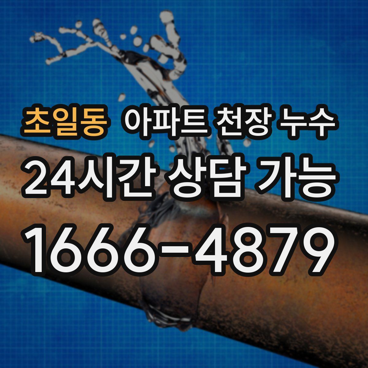 초일동 아파트 천장 누수