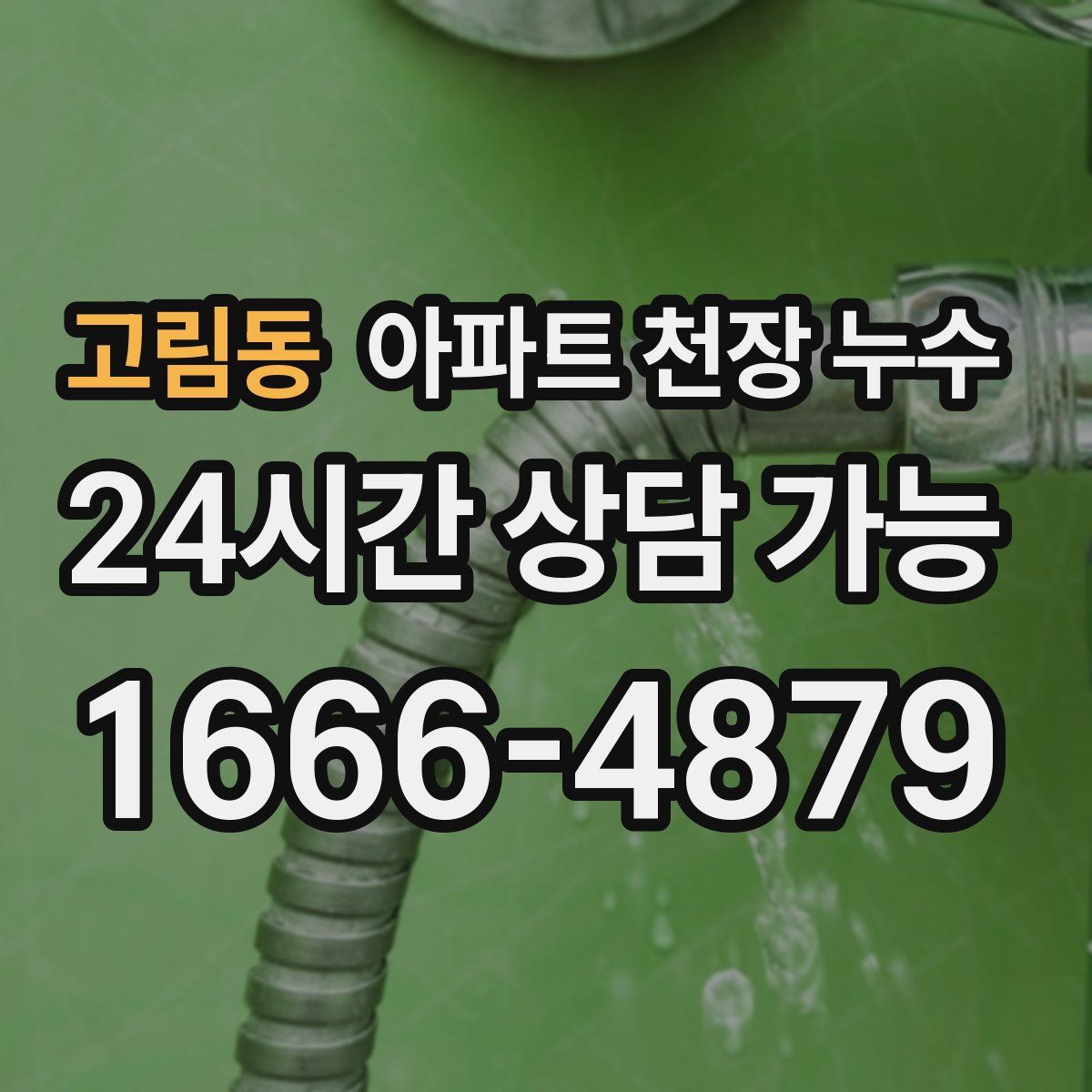 고림동 아파트 천장 누수