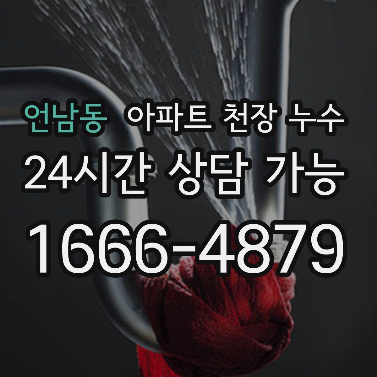 언남동 아파트 천장 누수
