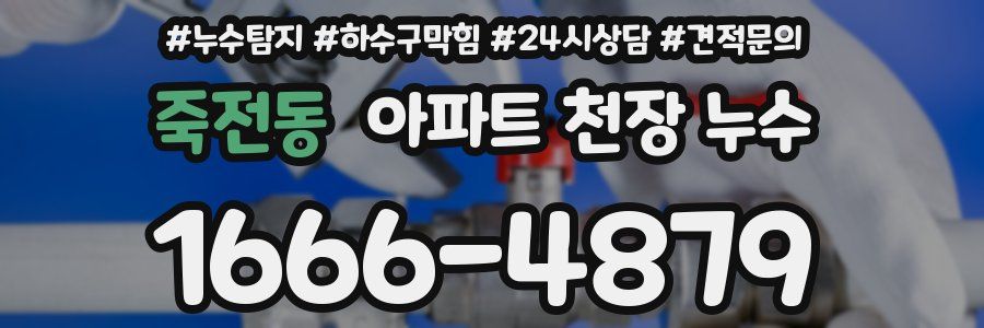 죽전동 아파트 천장 누수