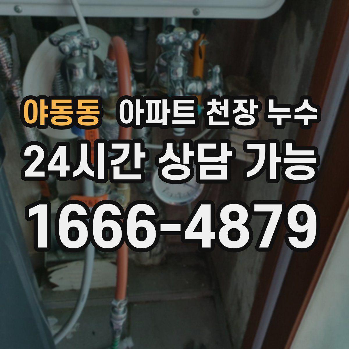 야동동 아파트 천장 누수