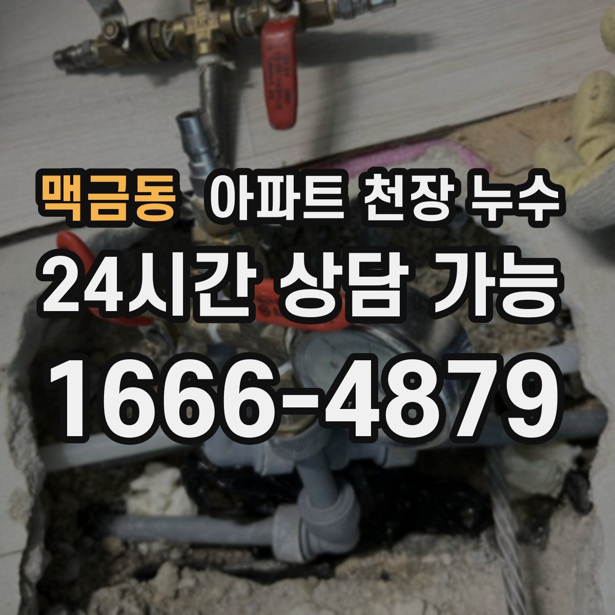맥금동 아파트 천장 누수
