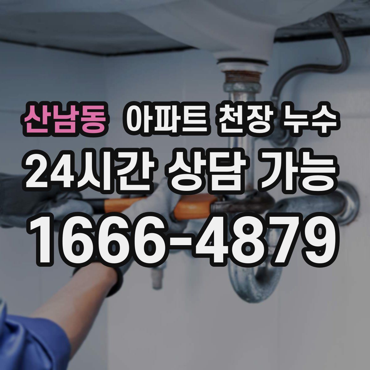 산남동 아파트 천장 누수