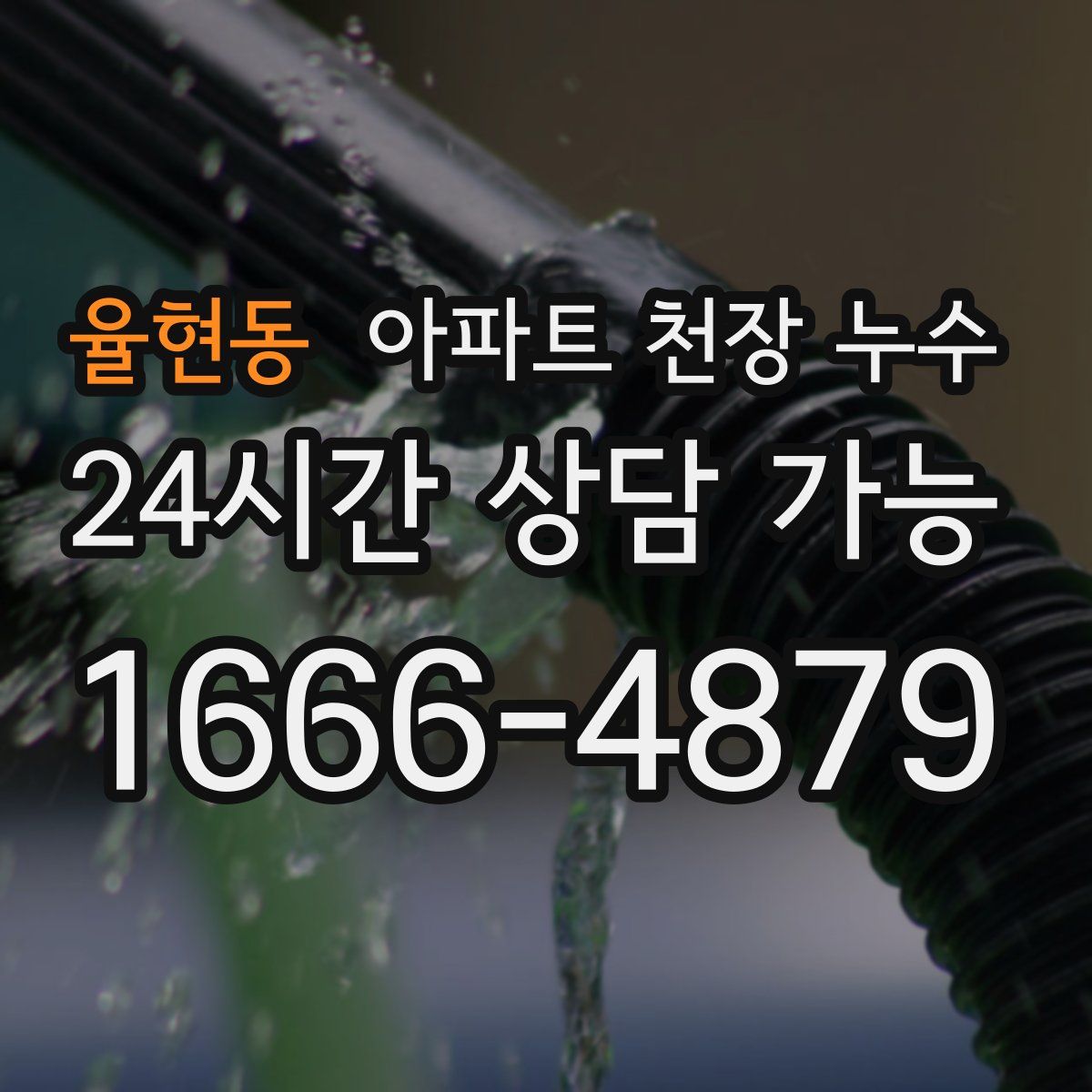 율현동 아파트 천장 누수