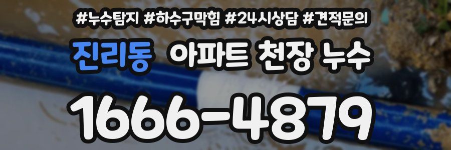 진리동 아파트 천장 누수