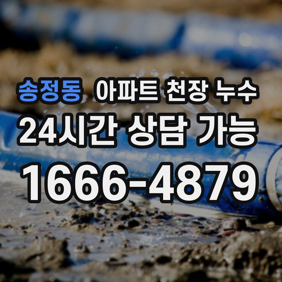 송정동 아파트 천장 누수