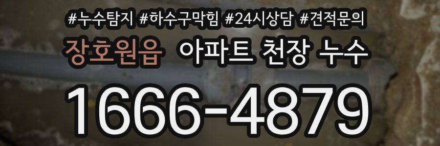 장호원읍 아파트 천장 누수