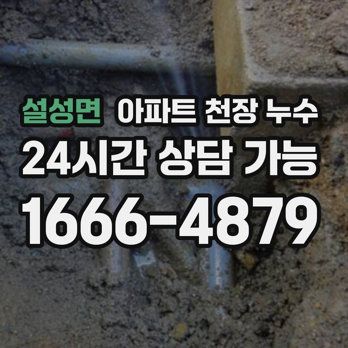 설성면 아파트 천장 누수