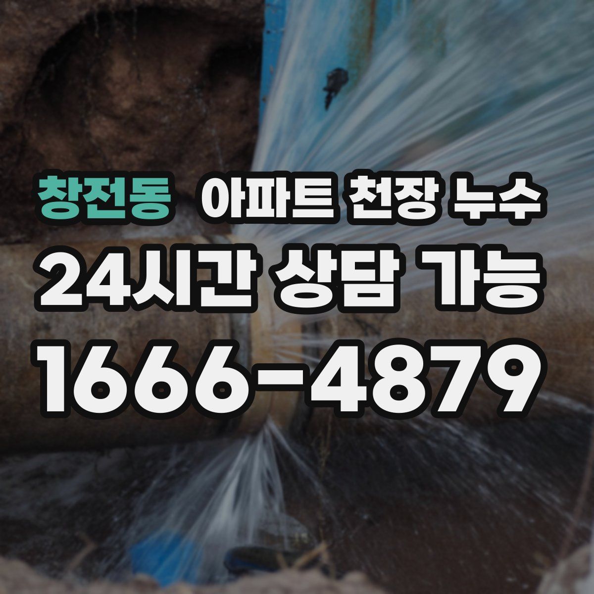 창전동 아파트 천장 누수