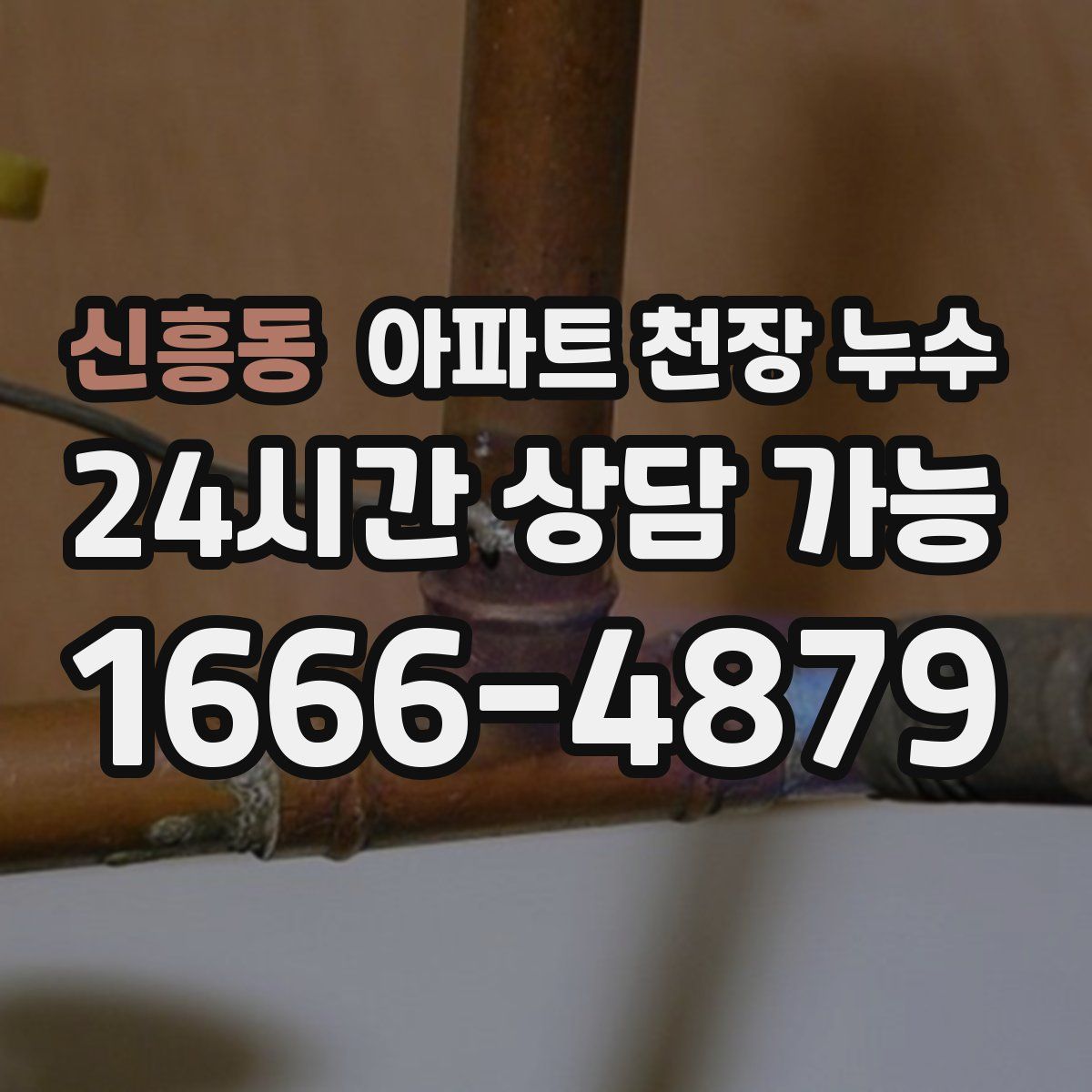 신흥동 아파트 천장 누수