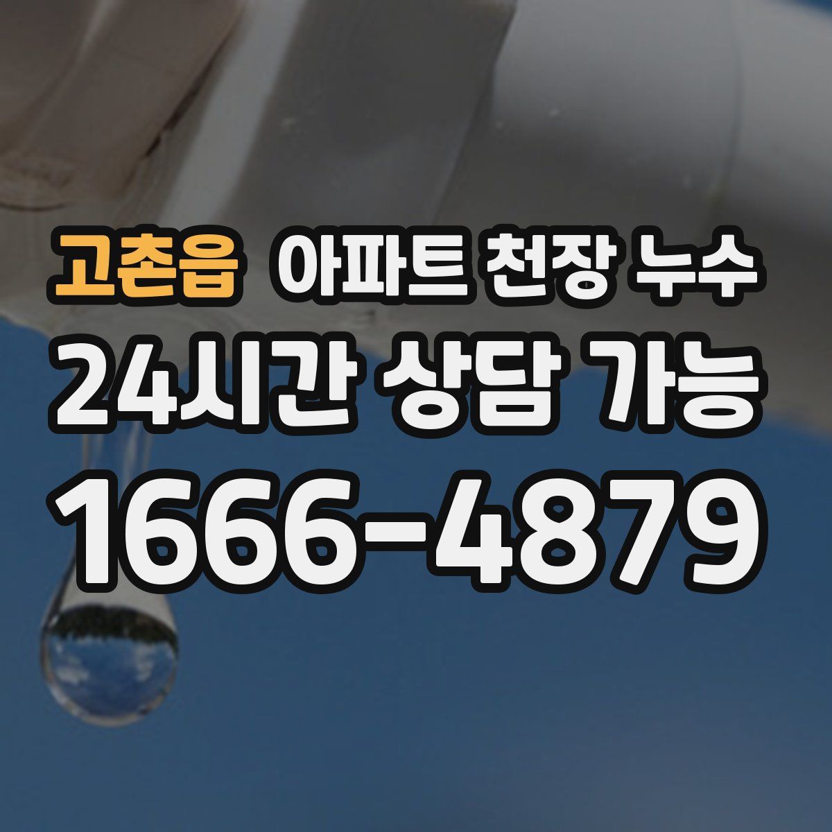 고촌읍 아파트 천장 누수