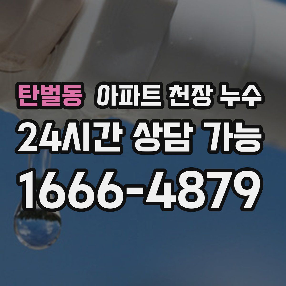 탄벌동 아파트 천장 누수