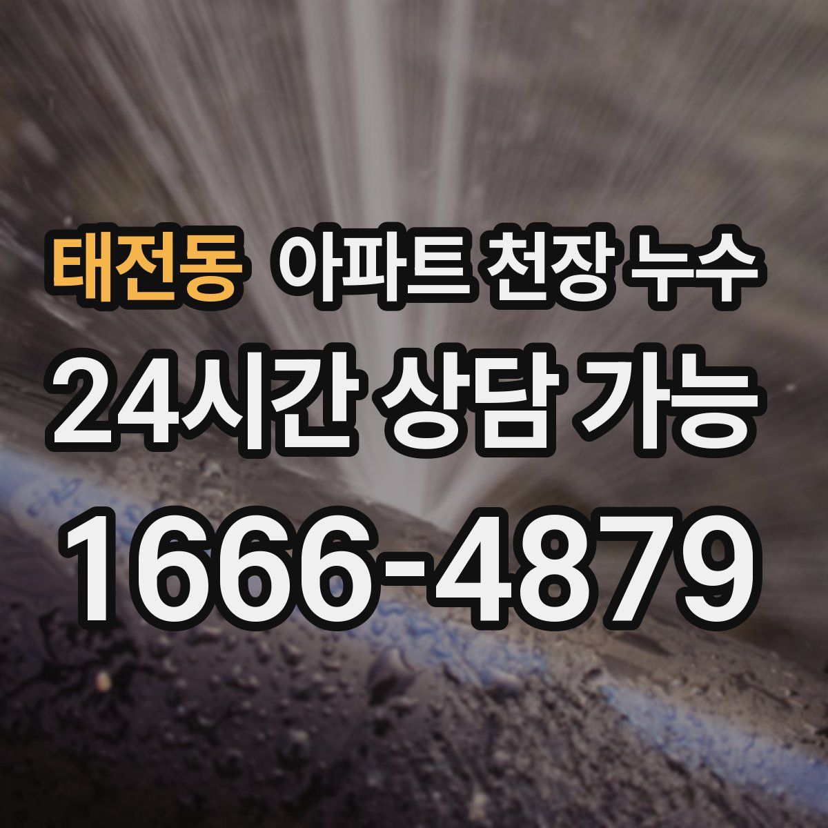 태전동 아파트 천장 누수