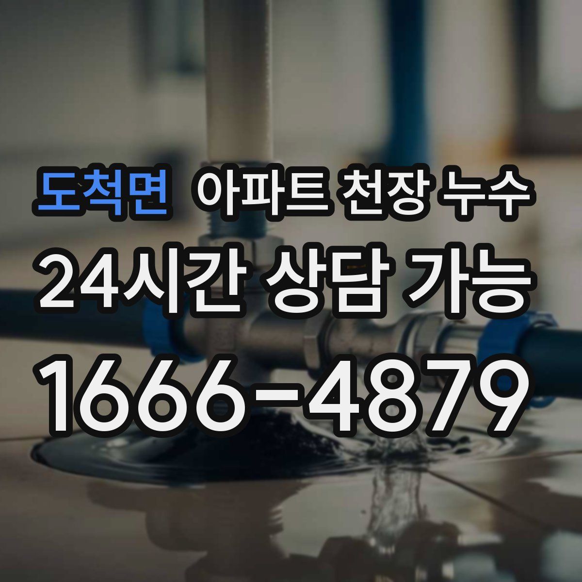 도척면 아파트 천장 누수