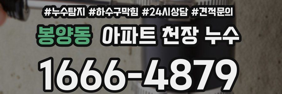 봉양동 아파트 천장 누수