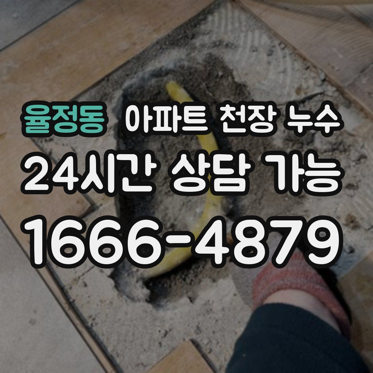 율정동 아파트 천장 누수