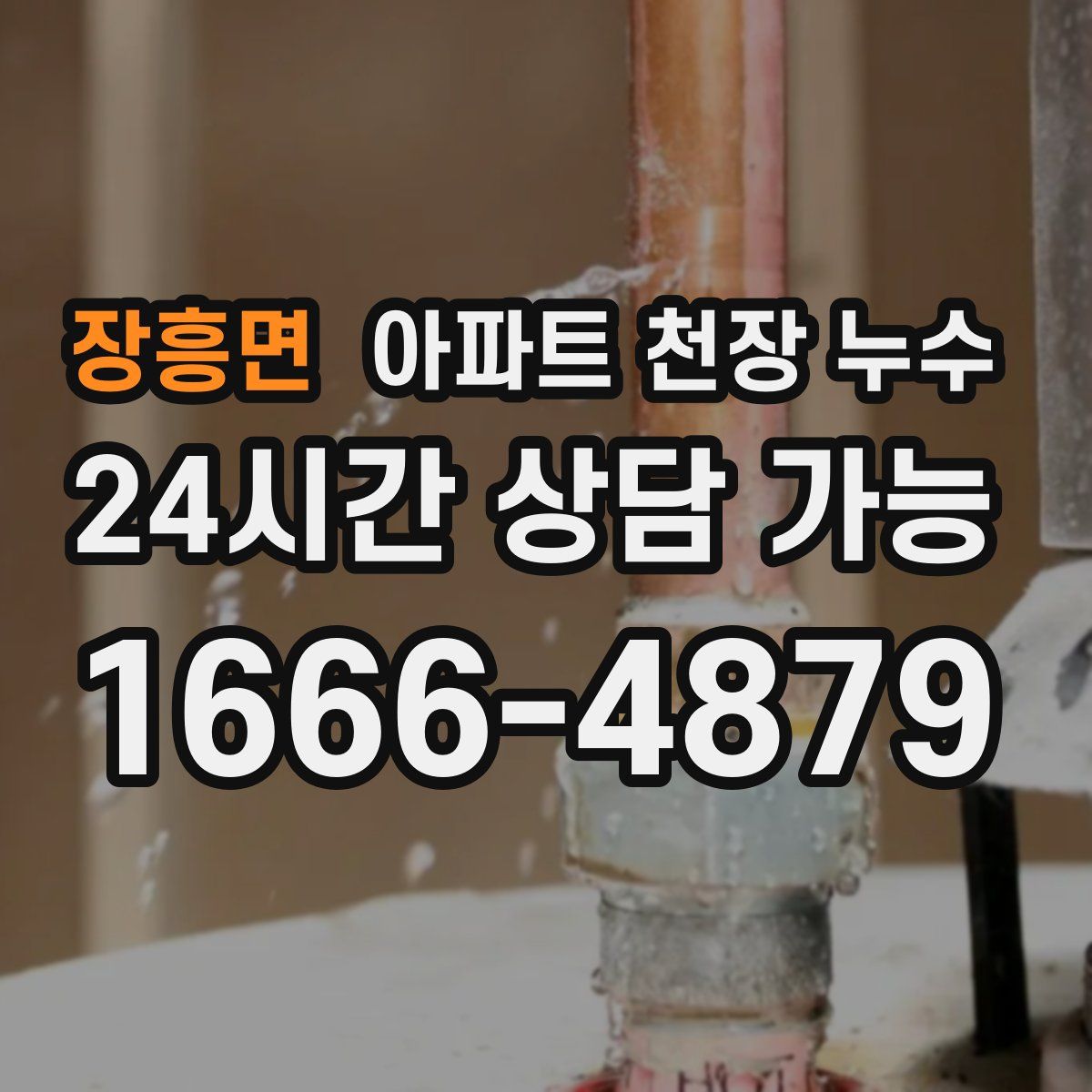 장흥면 아파트 천장 누수