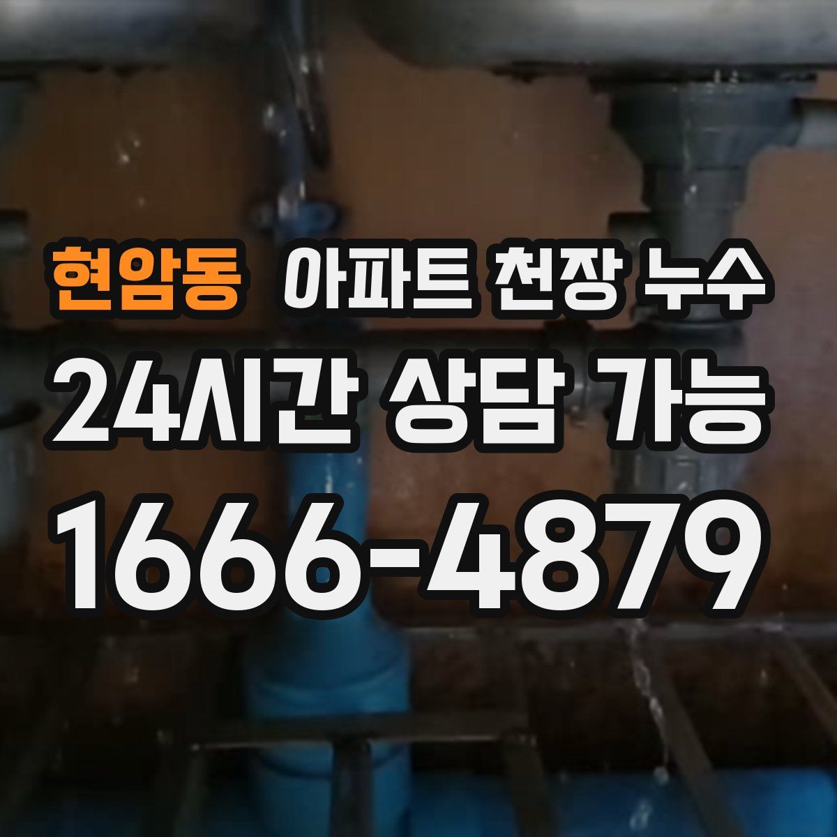 현암동 아파트 천장 누수