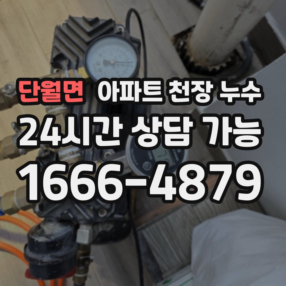 단월면 아파트 천장 누수