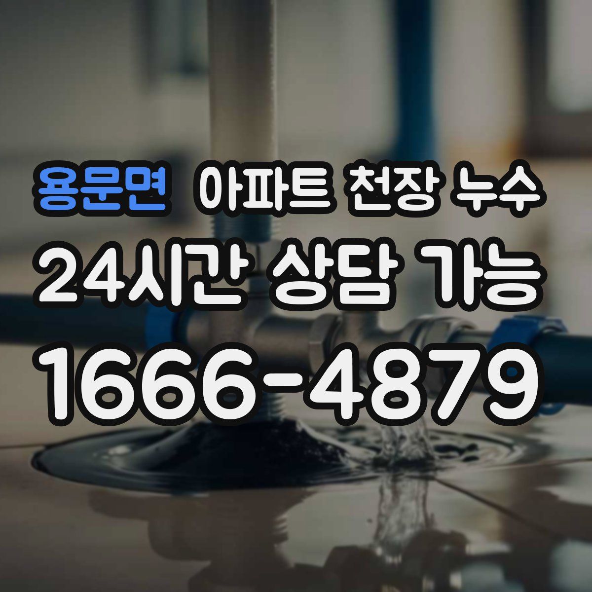 용문면 아파트 천장 누수