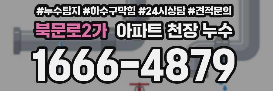 북문로2가 아파트 천장 누수