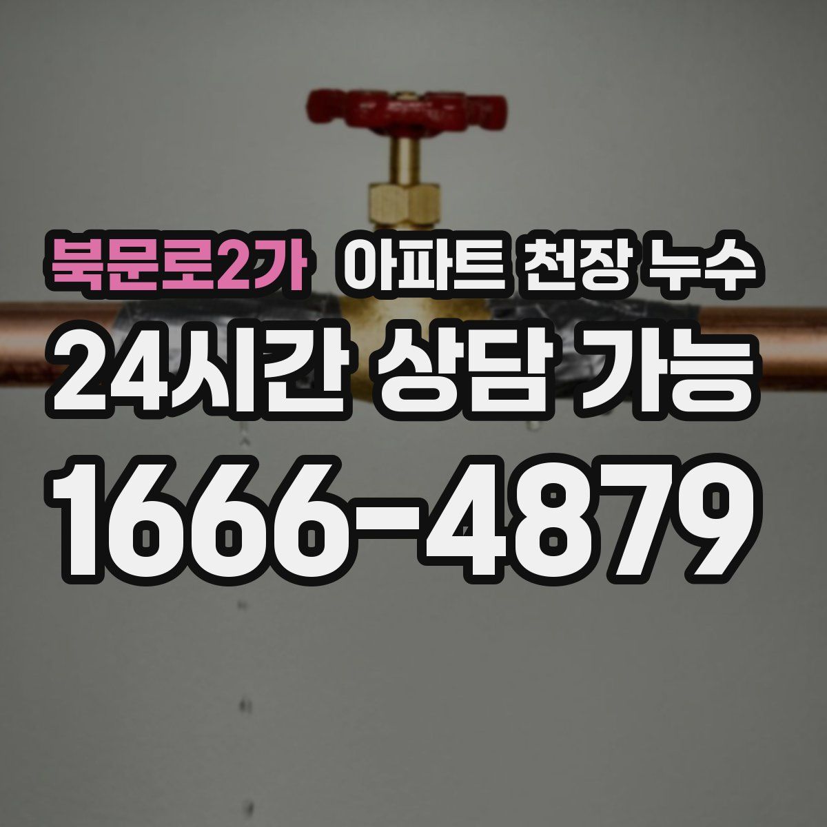 북문로2가 아파트 천장 누수