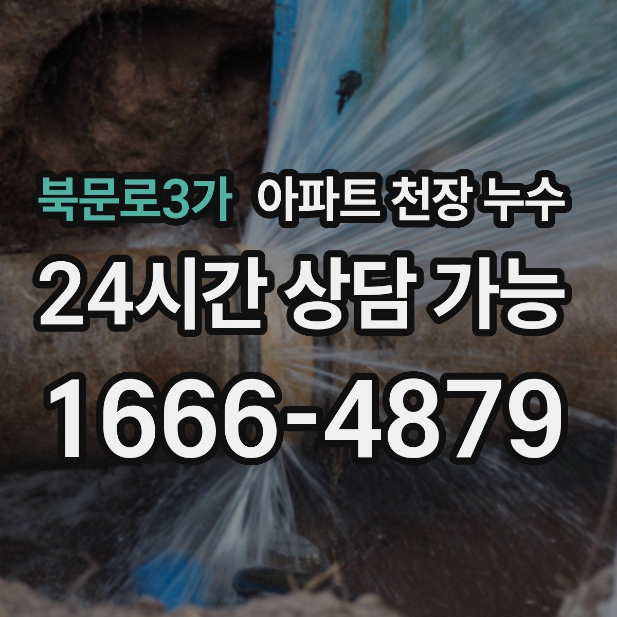북문로3가 아파트 천장 누수