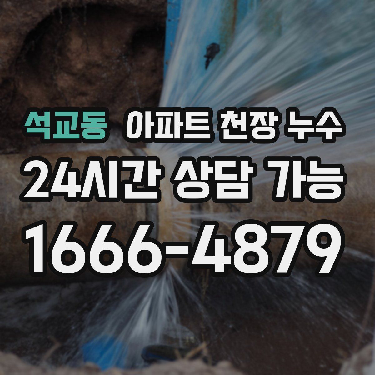 석교동 아파트 천장 누수