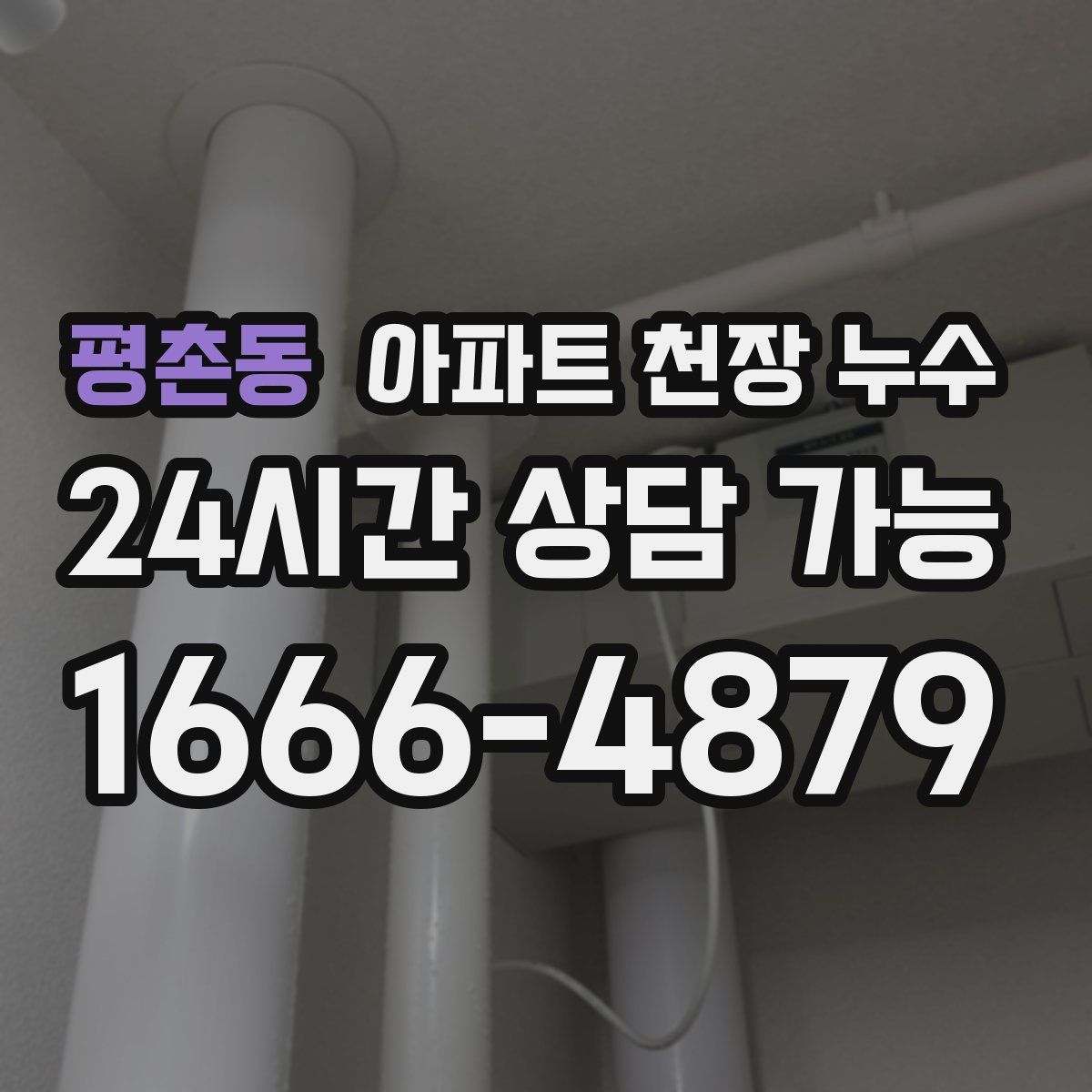 평촌동 아파트 천장 누수