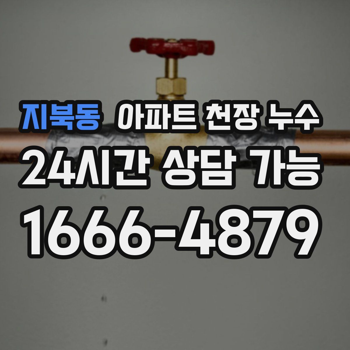 지북동 아파트 천장 누수