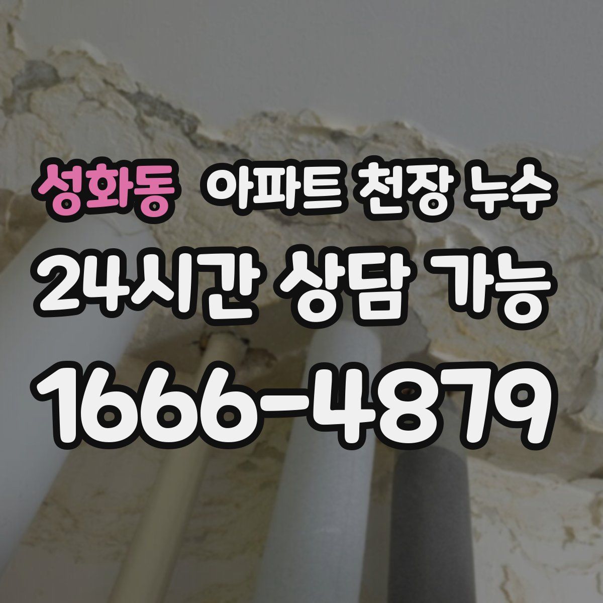 성화동 아파트 천장 누수