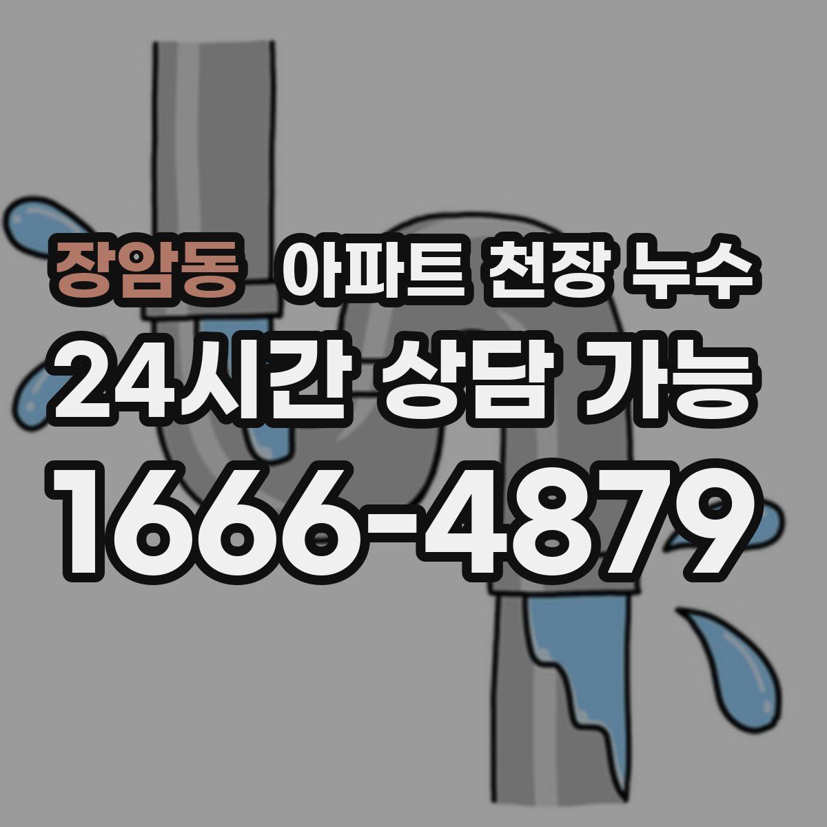 장암동 아파트 천장 누수