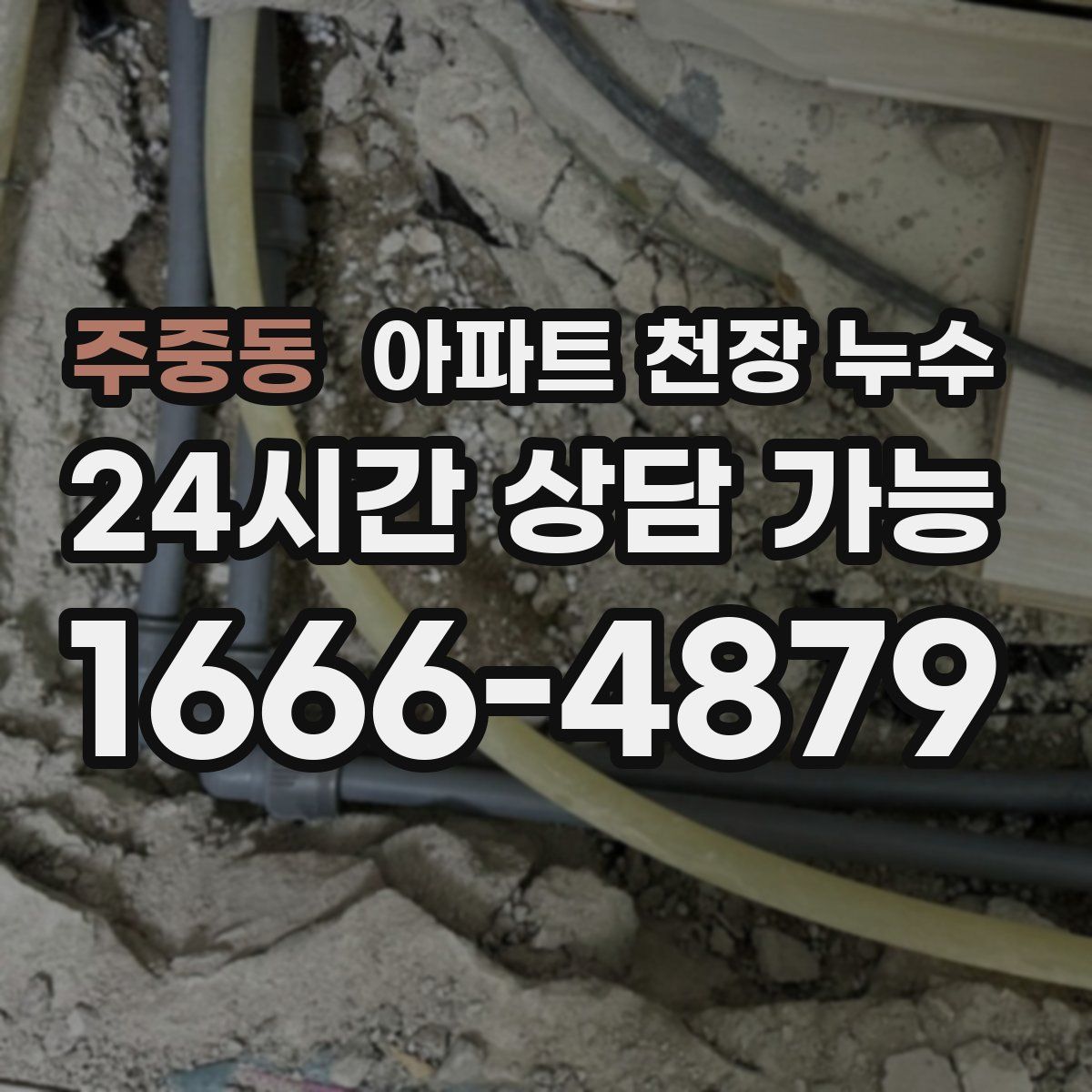 주중동 아파트 천장 누수