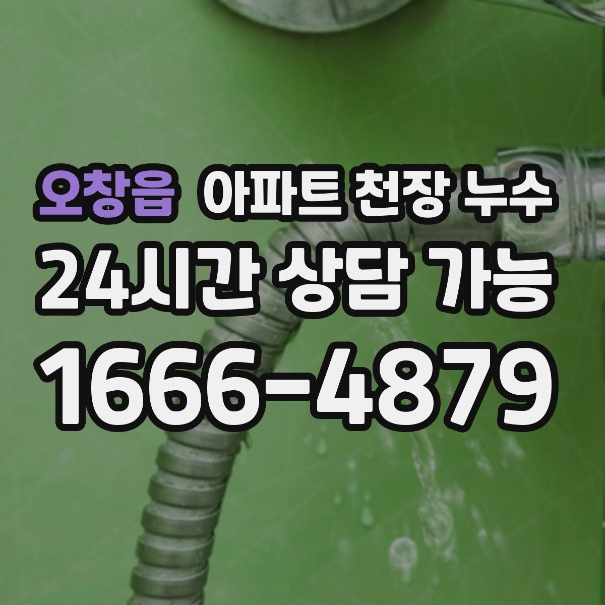 오창읍 아파트 천장 누수