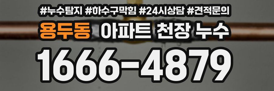 용두동 아파트 천장 누수
