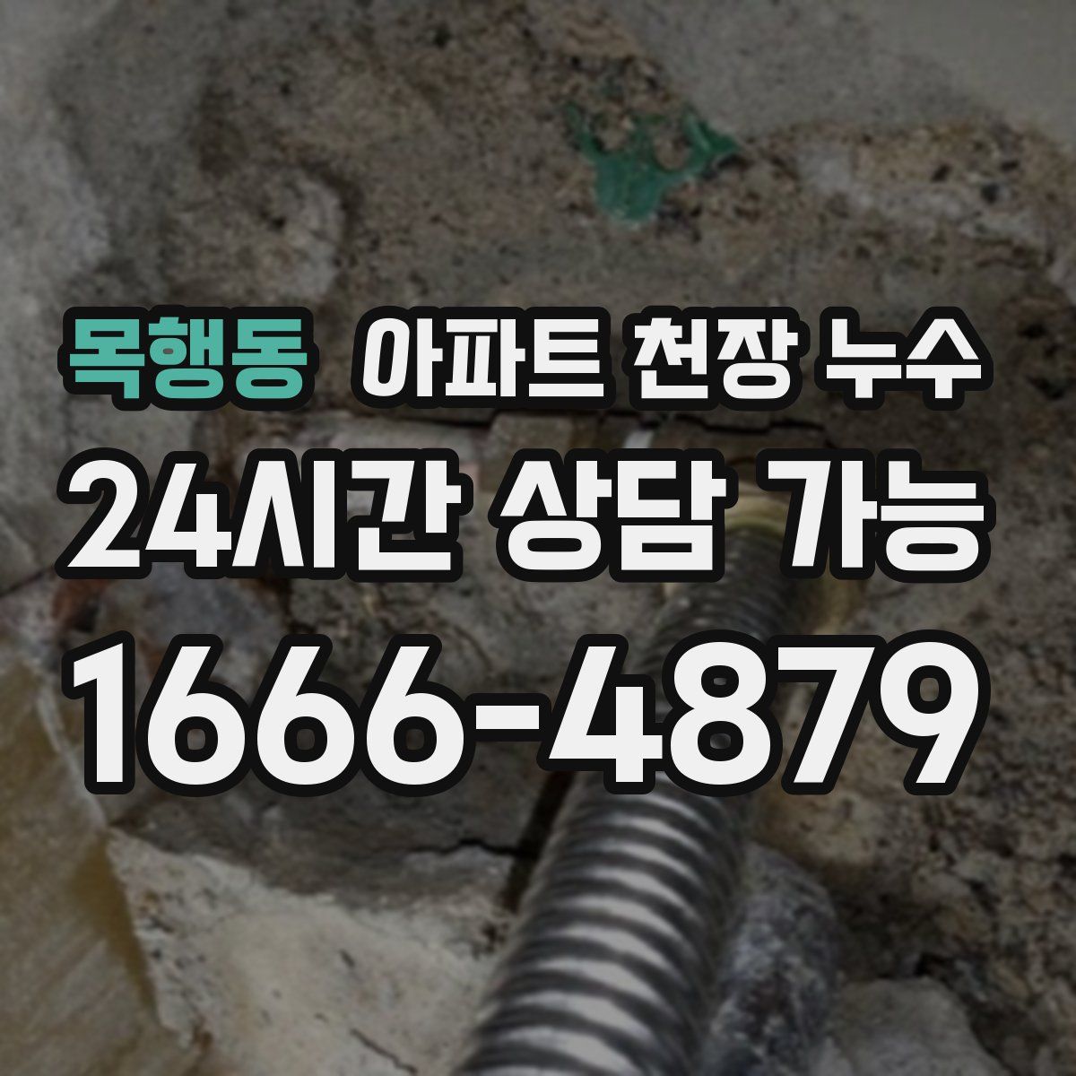 목행동 아파트 천장 누수