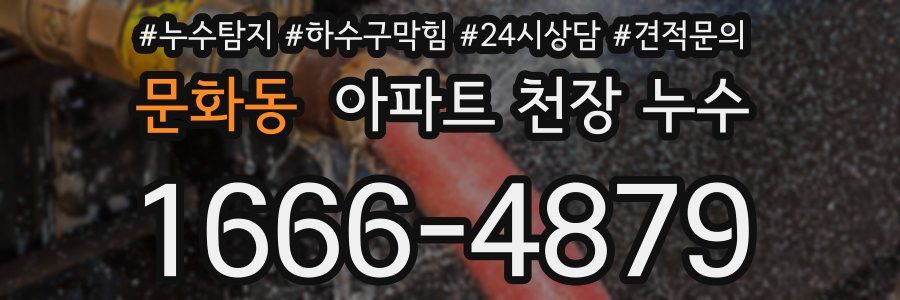 문화동 아파트 천장 누수