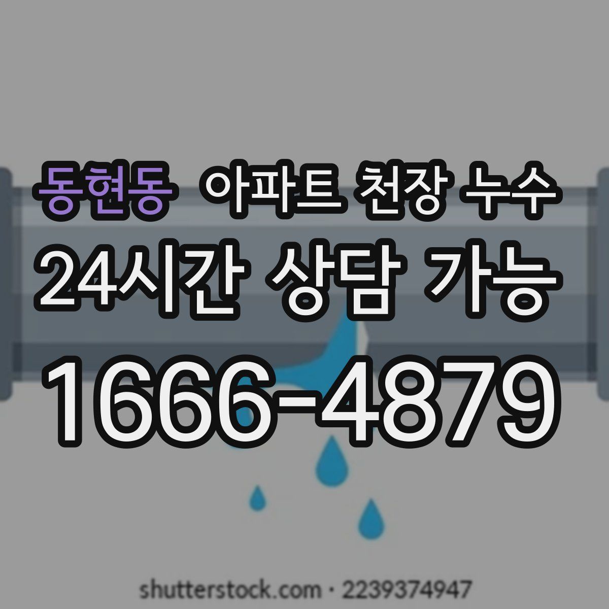 동현동 아파트 천장 누수